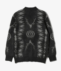 V-Neck Cardigan Sweater - Skull&Target