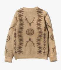 Crew Neck Sweater - Skull&Target