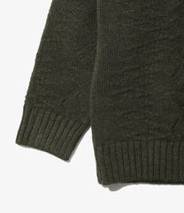 Fisherman Sweater - Native Pattern