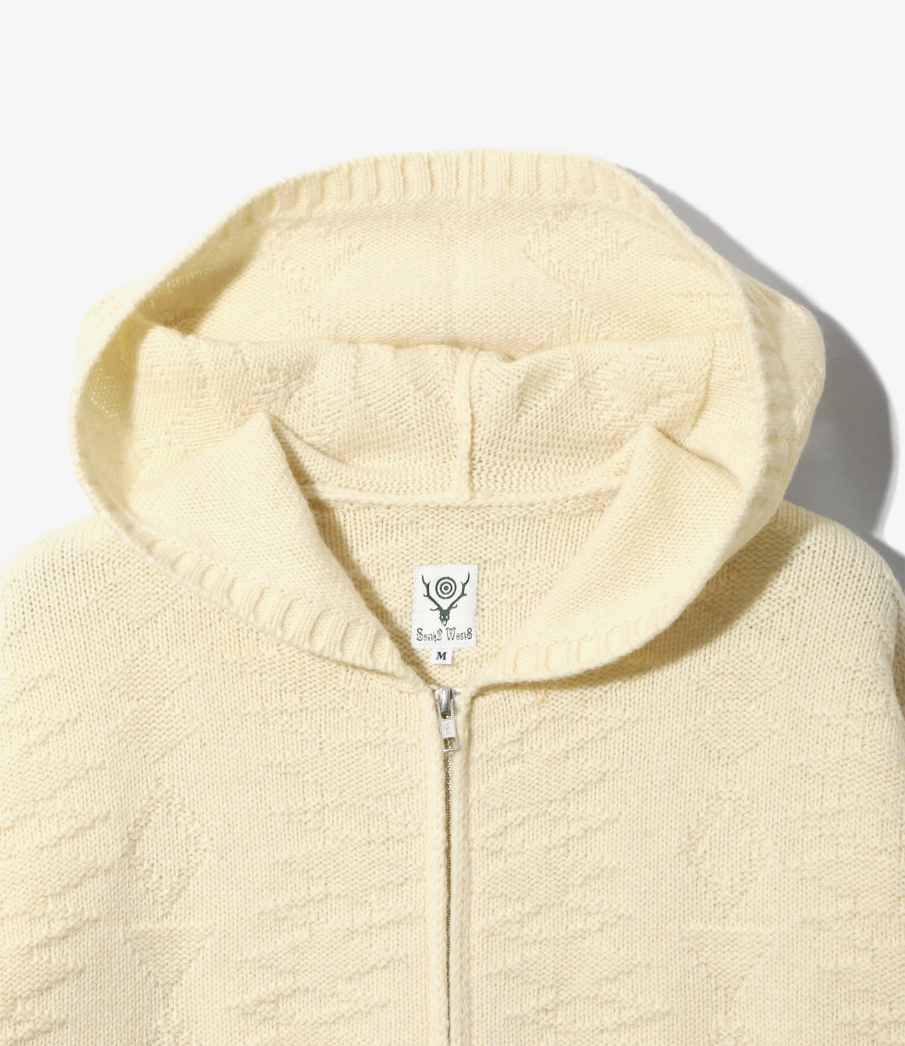 Fisherman Zipped Hoody - Native Pattern