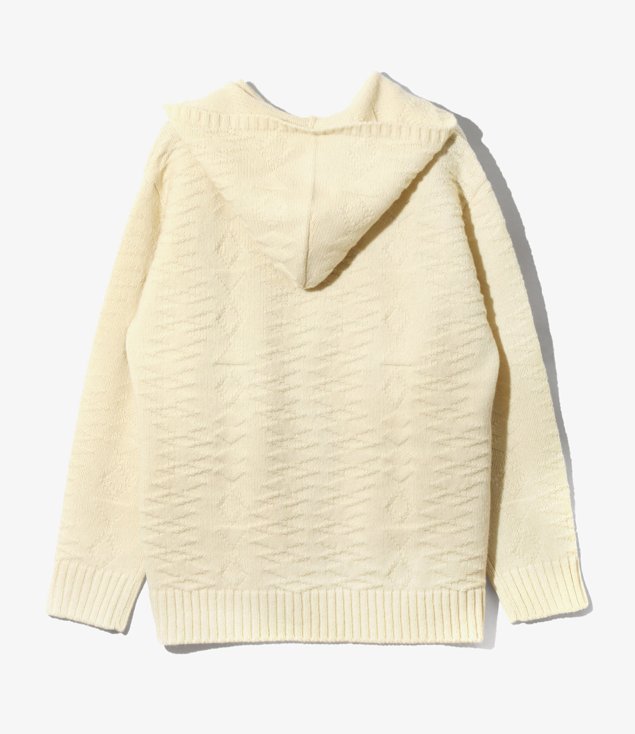 Fisherman Zipped Hoody - Native Pattern