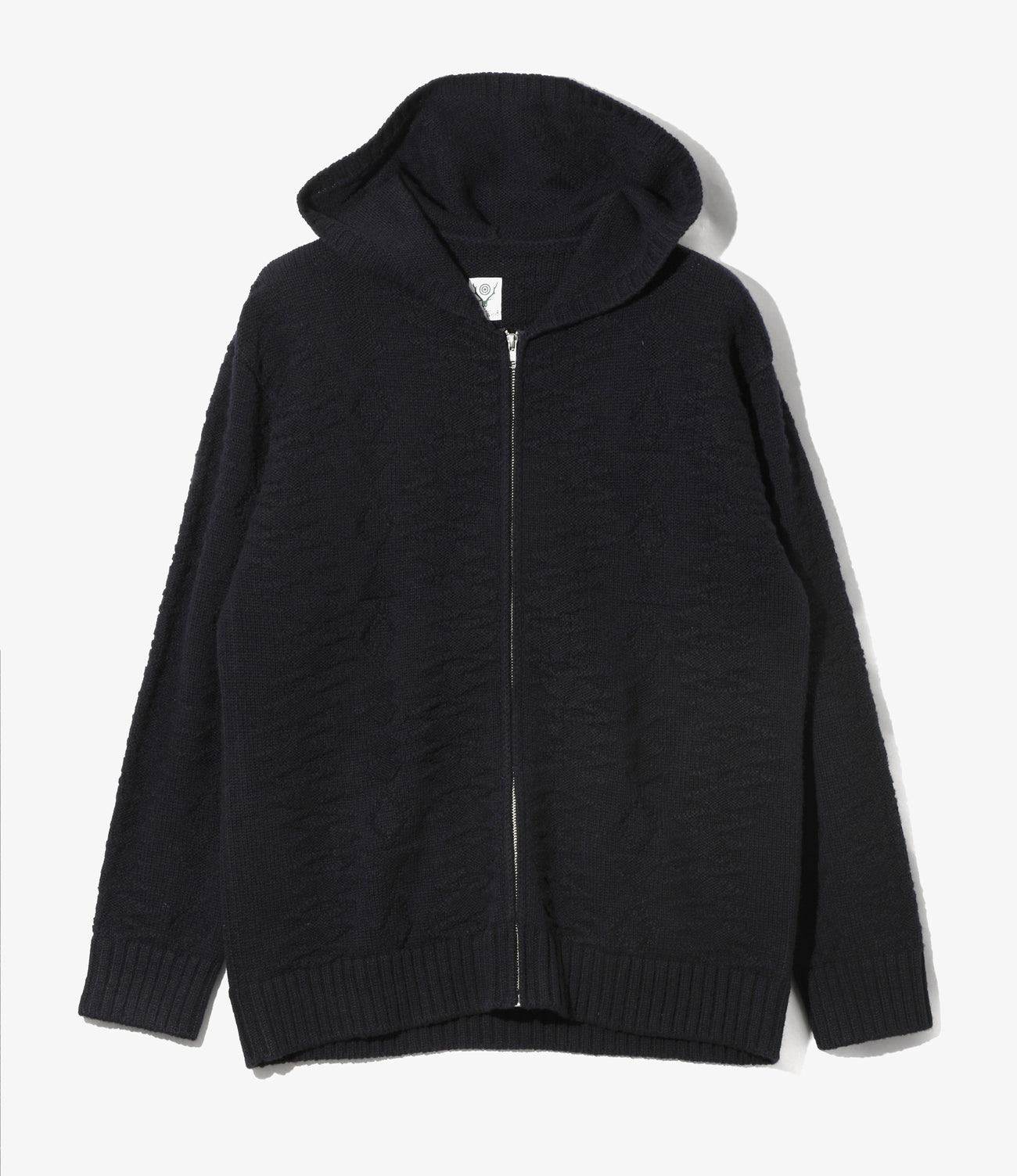 Fisherman Zipped Hoody - Native Pattern