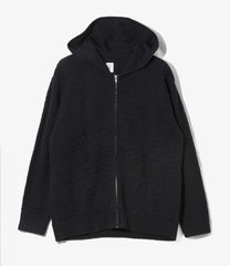 Fisherman Zipped Hoody - Native Pattern