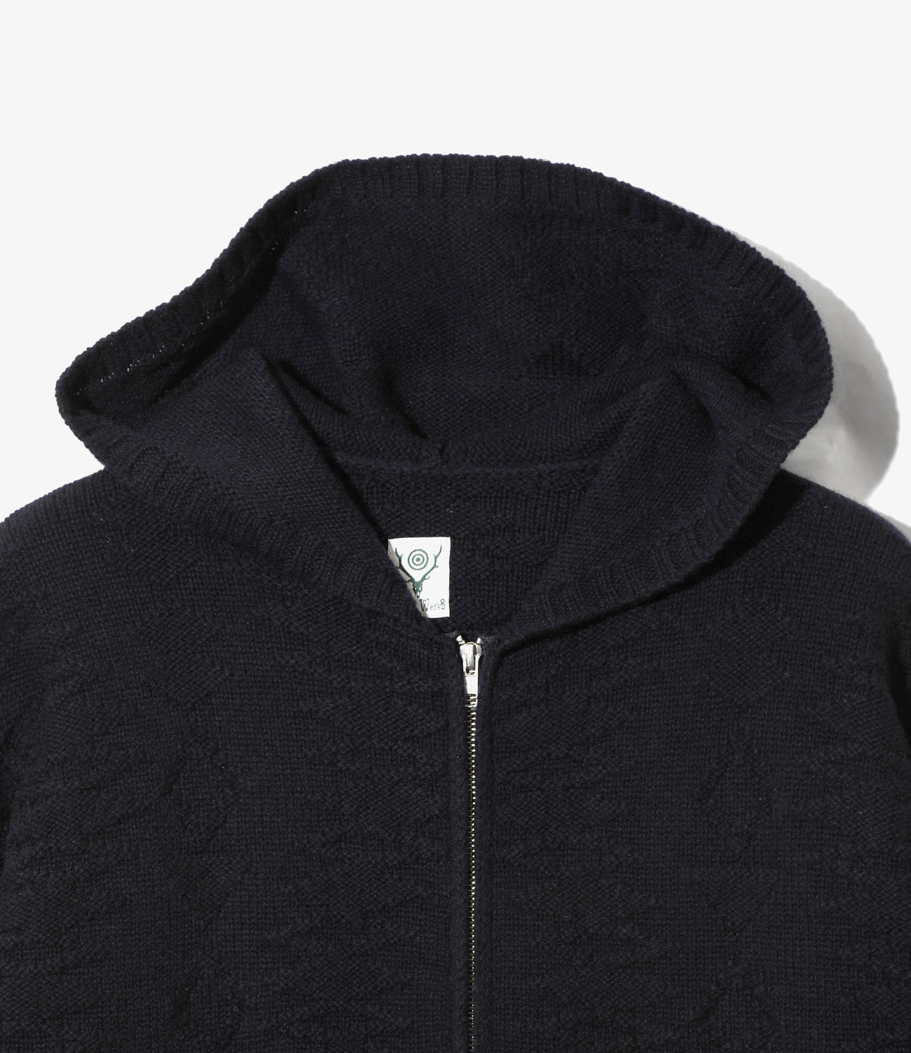Fisherman Zipped Hoody - Native Pattern
