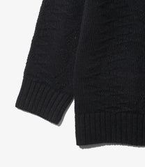 Fisherman Zipped Hoody - Native Pattern