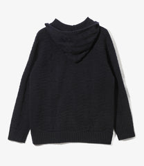Fisherman Zipped Hoody - Native Pattern