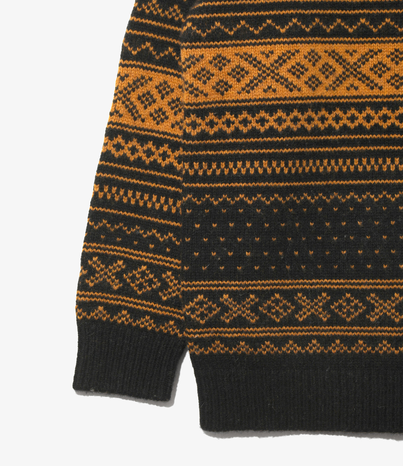 Loose Fit Square Neck Sweater - Nordic