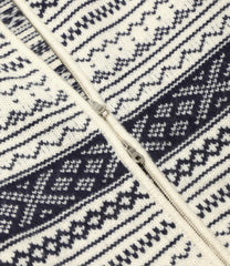 Loose Fit Zipped Sweater - Nordic