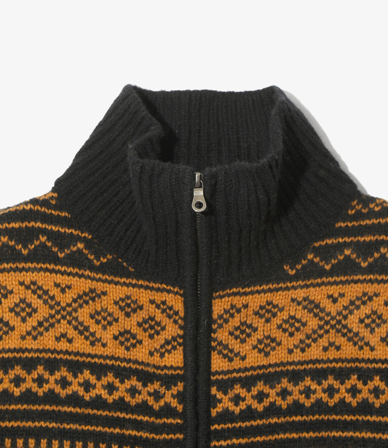 Loose Fit Zipped Sweater - Nordic