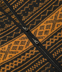 Loose Fit Zipped Sweater - Nordic