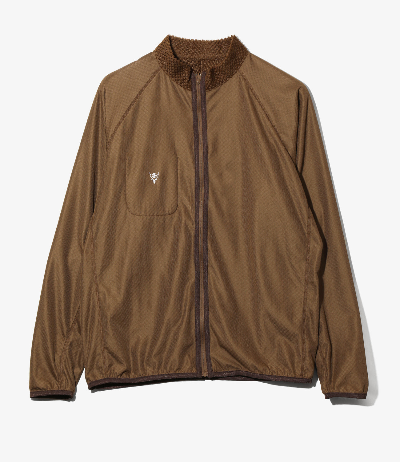 Reversible Zipped Shirt - Poly Tricot