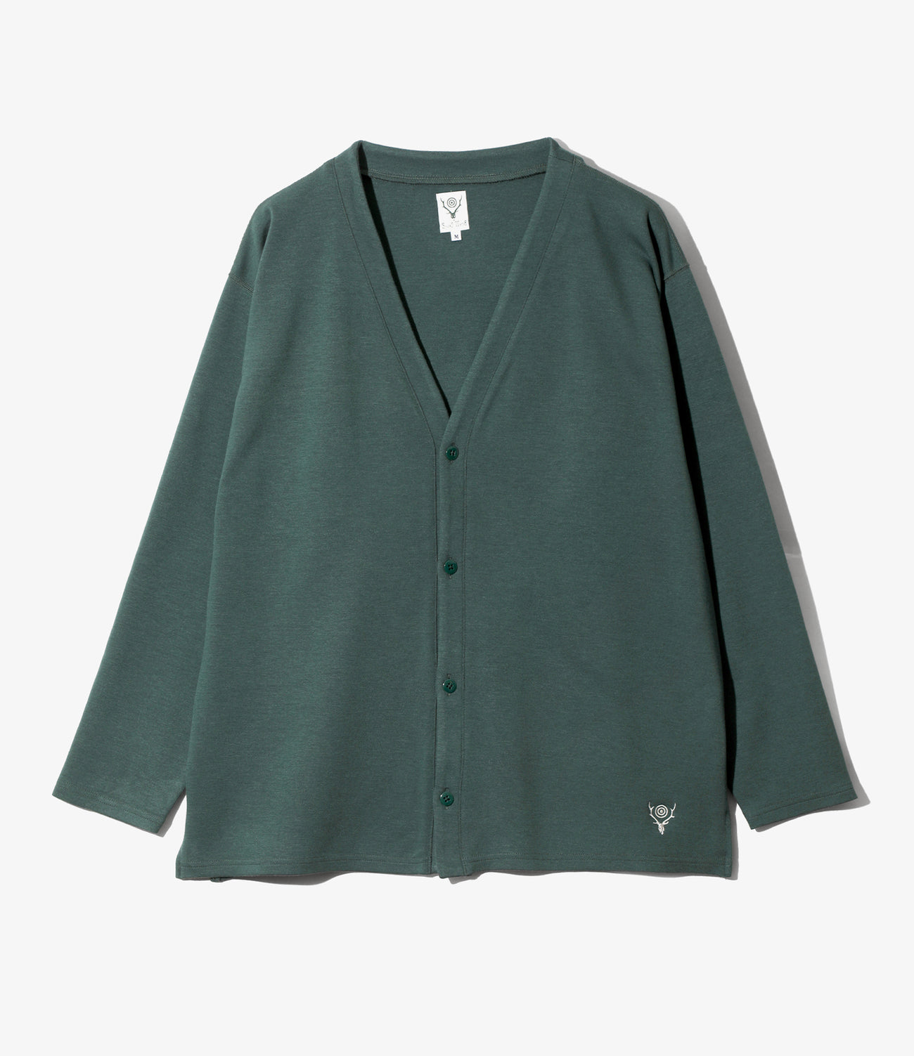 V Neck Cardigan - Smooth Jersey