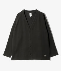 V Neck Cardigan - Smooth Jersey