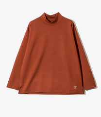 Mock Neck Shirt - Smooth Jersey