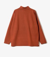 Mock Neck Shirt - Smooth Jersey