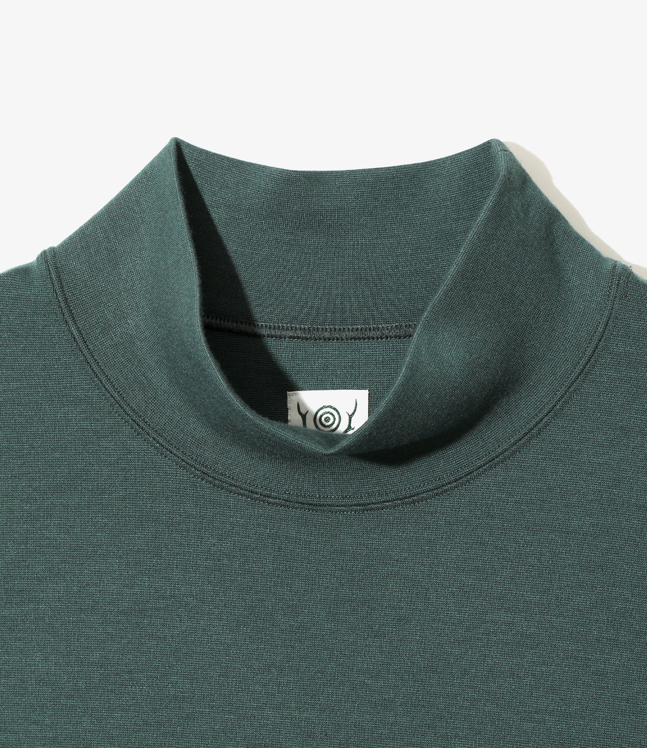 Mock Neck Shirt - Smooth Jersey