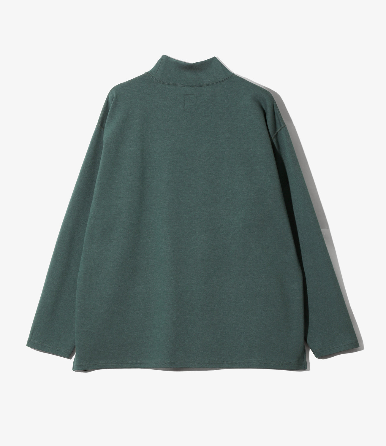 Mock Neck Shirt - Smooth Jersey
