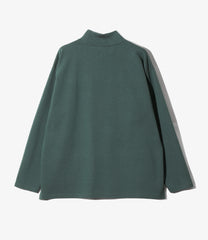 Mock Neck Shirt - Smooth Jersey
