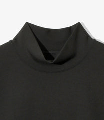 Mock Neck Shirt - Smooth Jersey
