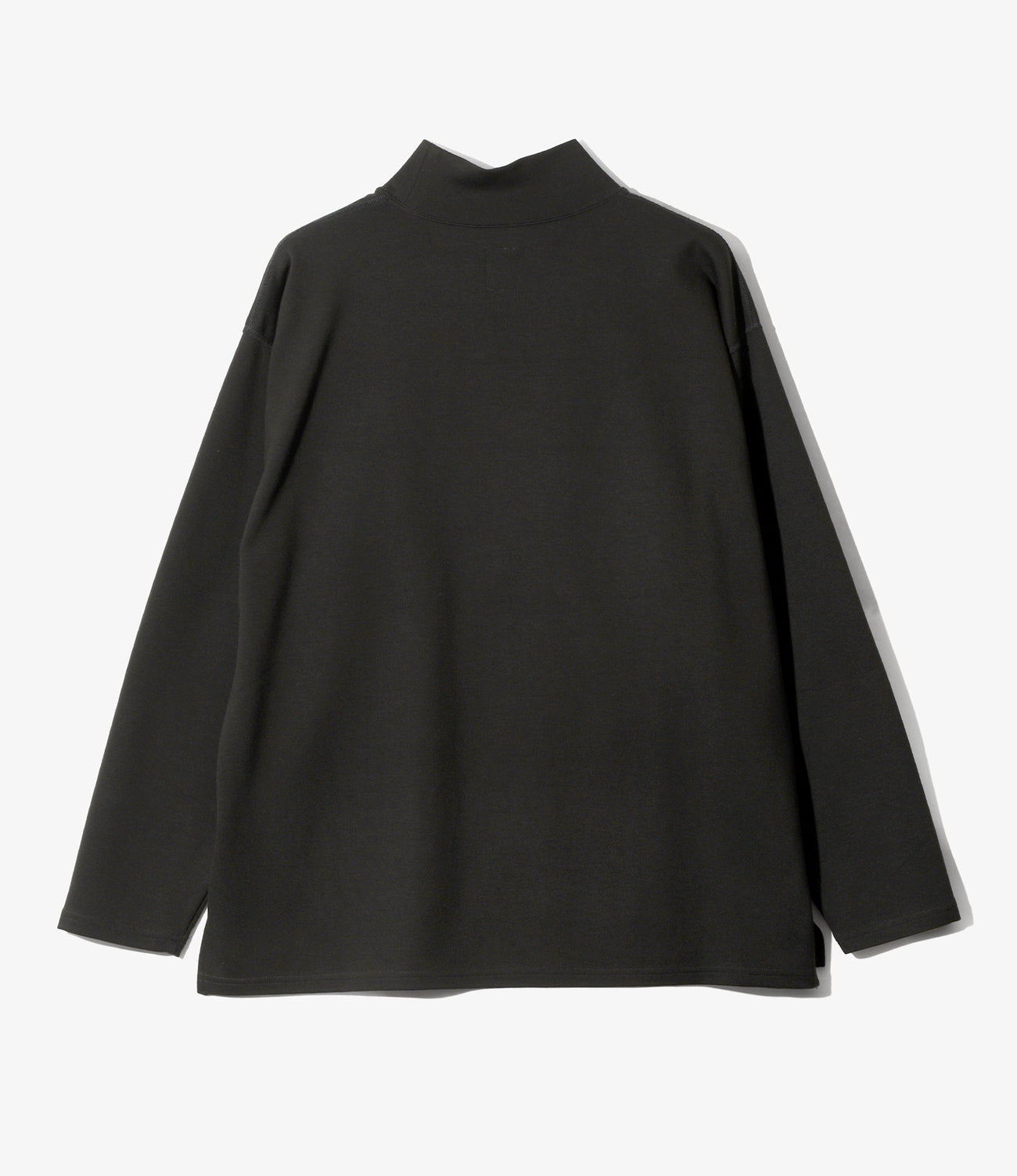 Mock Neck Shirt - Smooth Jersey