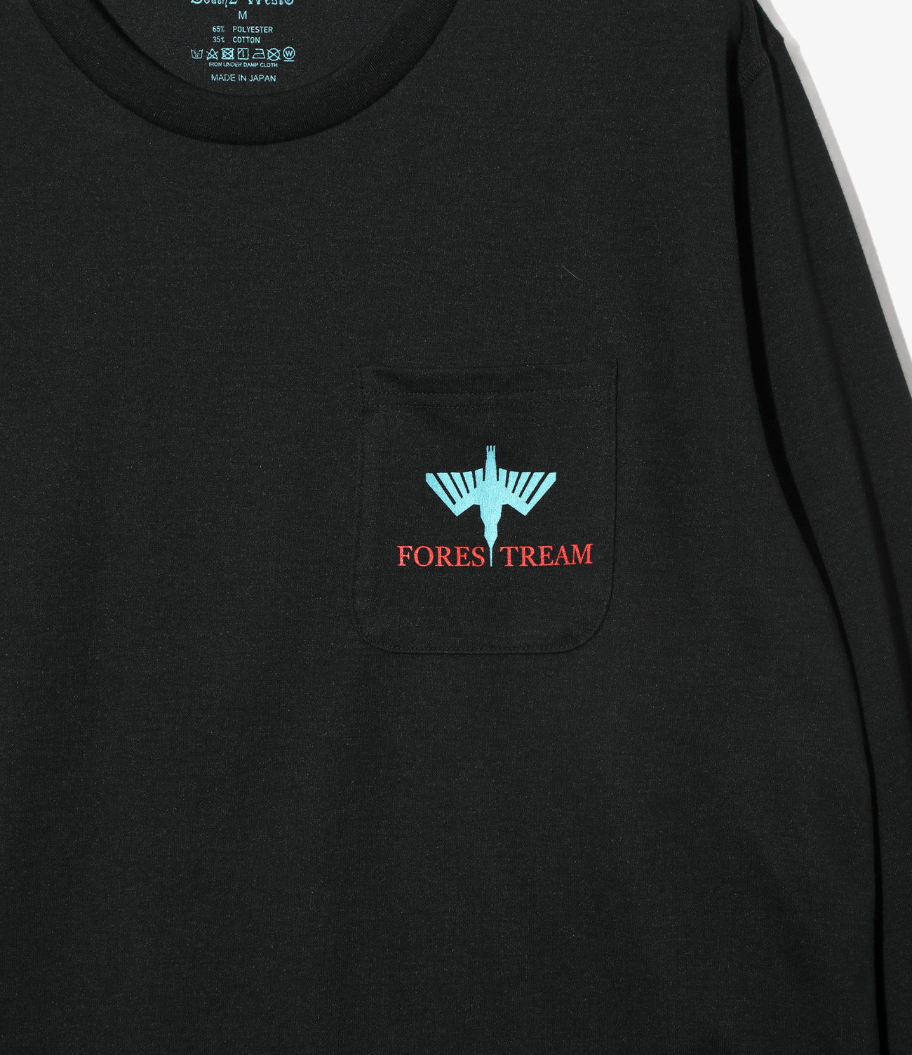 L/S Round Pocket Tee - FORESTREAM