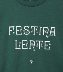 Long Sleeve  Tee - FESTINA LENTE