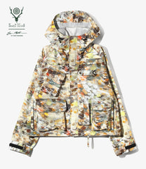 〈SOUTH2 WEST8〉x〈BEN MILLER〉River Trek Jacket - Printed Cotton Ripstop / 3Layer