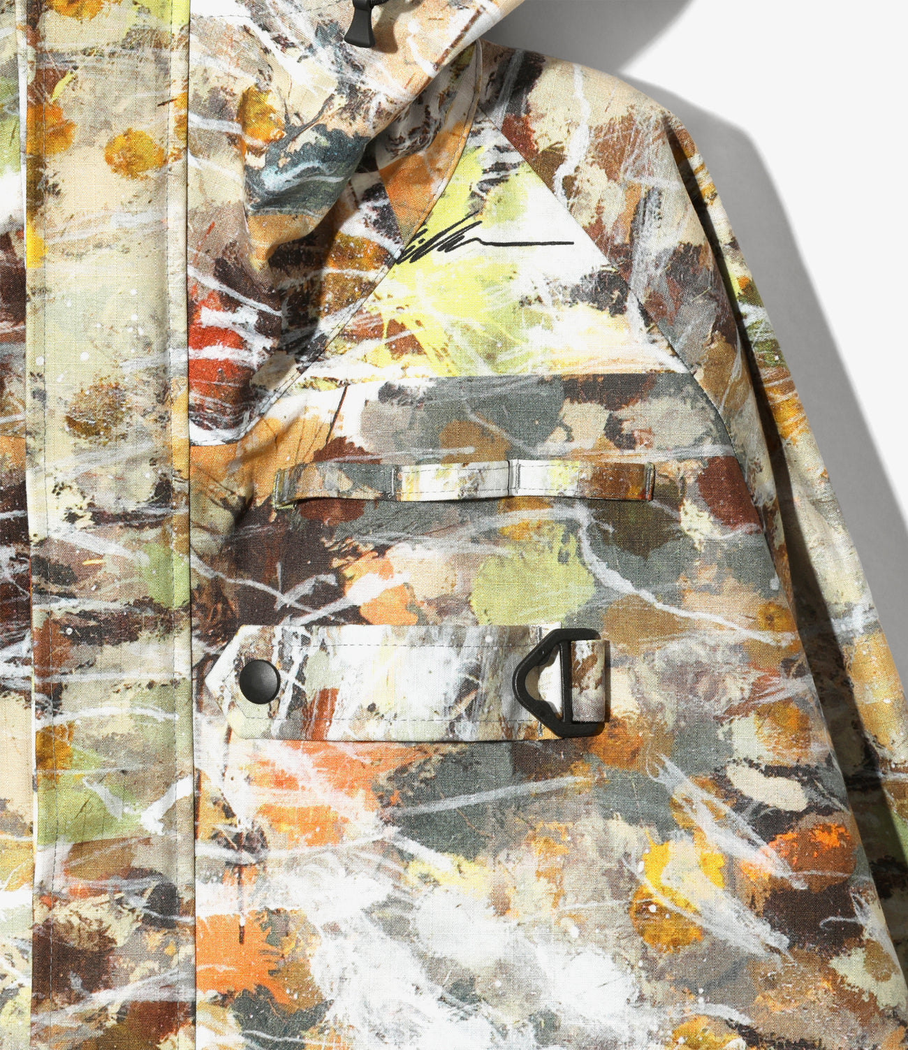 〈SOUTH2 WEST8〉x〈BEN MILLER〉River Trek Jacket - Printed Cotton Ripstop / 3Layer