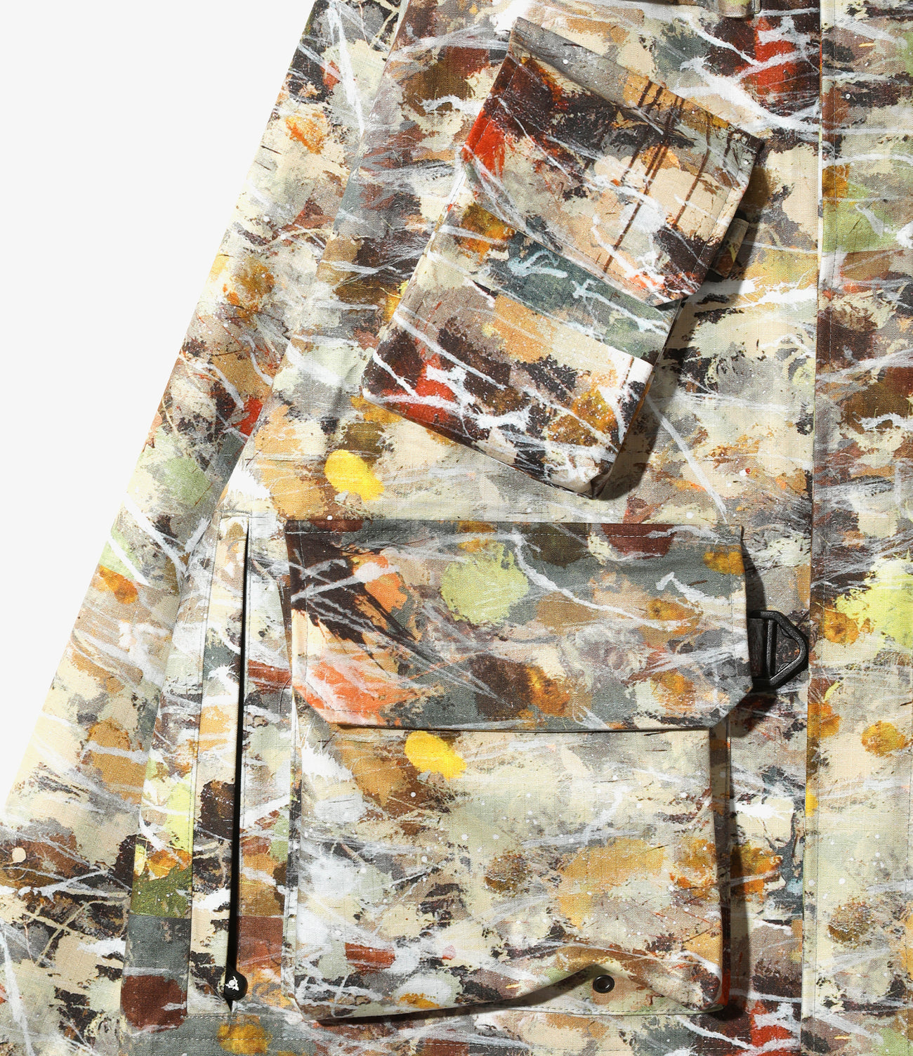 〈SOUTH2 WEST8〉x〈BEN MILLER〉River Trek Jacket - Printed Cotton Ripstop / 3Layer