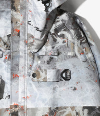 〈SOUTH2 WEST8〉x〈BEN MILLER〉River Trek Jacket - Printed Cotton Ripstop / 3Layer