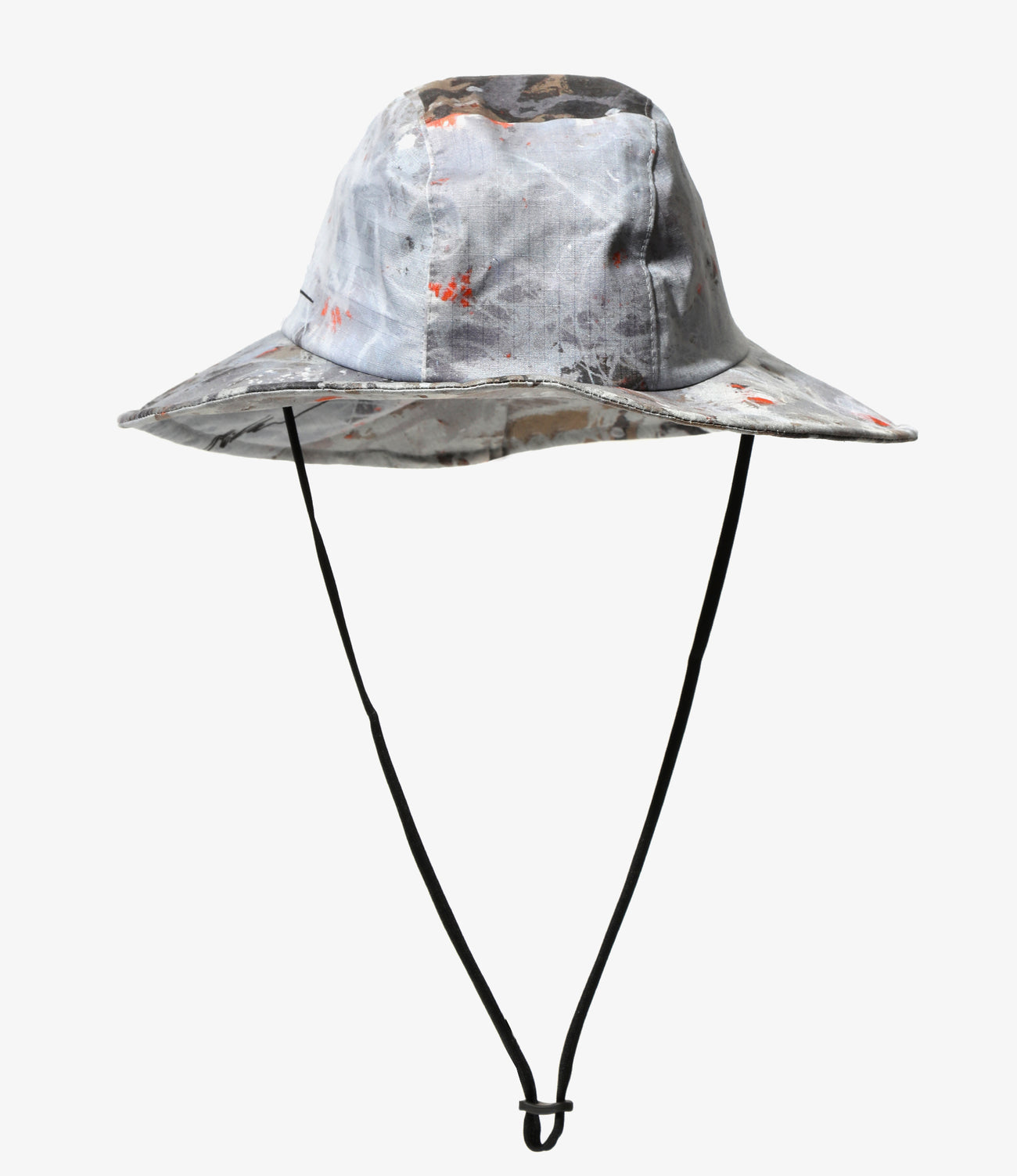 〈SOUTH2 WEST8〉x〈BEN MILLER〉Long Brim Hat - Print Cotton Ripstop / 3Layer