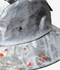 〈SOUTH2 WEST8〉x〈BEN MILLER〉Long Brim Hat - Print Cotton Ripstop / 3Layer