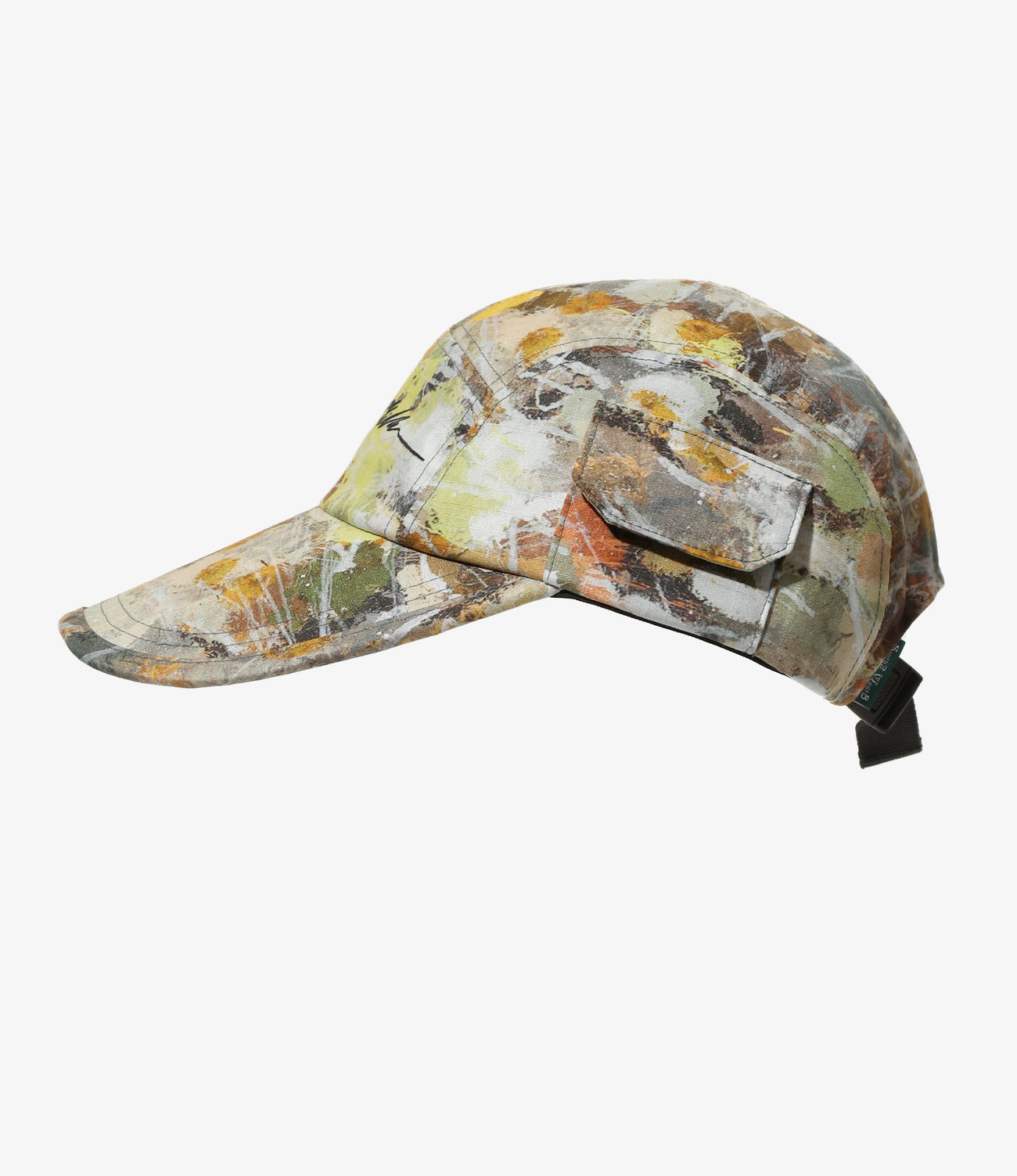 〈SOUTH2 WEST8〉x〈BEN MILLER〉Long Bill Cap - Print Cotton Ripstop / 3Layer