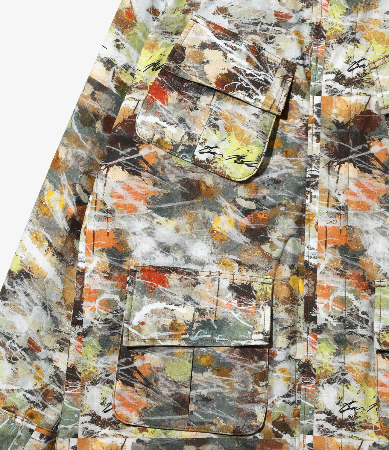 〈SOUTH2 WEST8〉x〈BEN MILLER〉Jungle Fatigue Jacket - Printed Cotton Ripstop