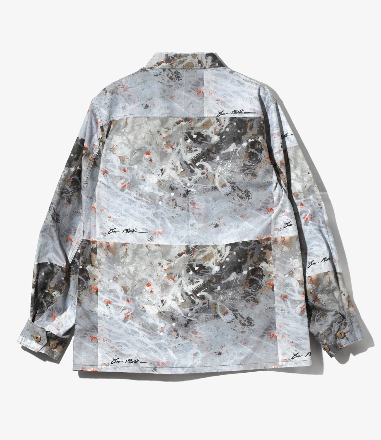 〈SOUTH2 WEST8〉x〈BEN MILLER〉Jungle Fatigue Jacket - Printed Cotton Ripstop