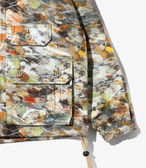 〈SOUTH2 WEST8〉x〈BEN MILLER〉Military Smoc - Printed Cotton Ripstop