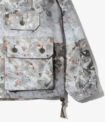 〈SOUTH2 WEST8〉x〈BEN MILLER〉Military Smoc - Printed Cotton Ripstop