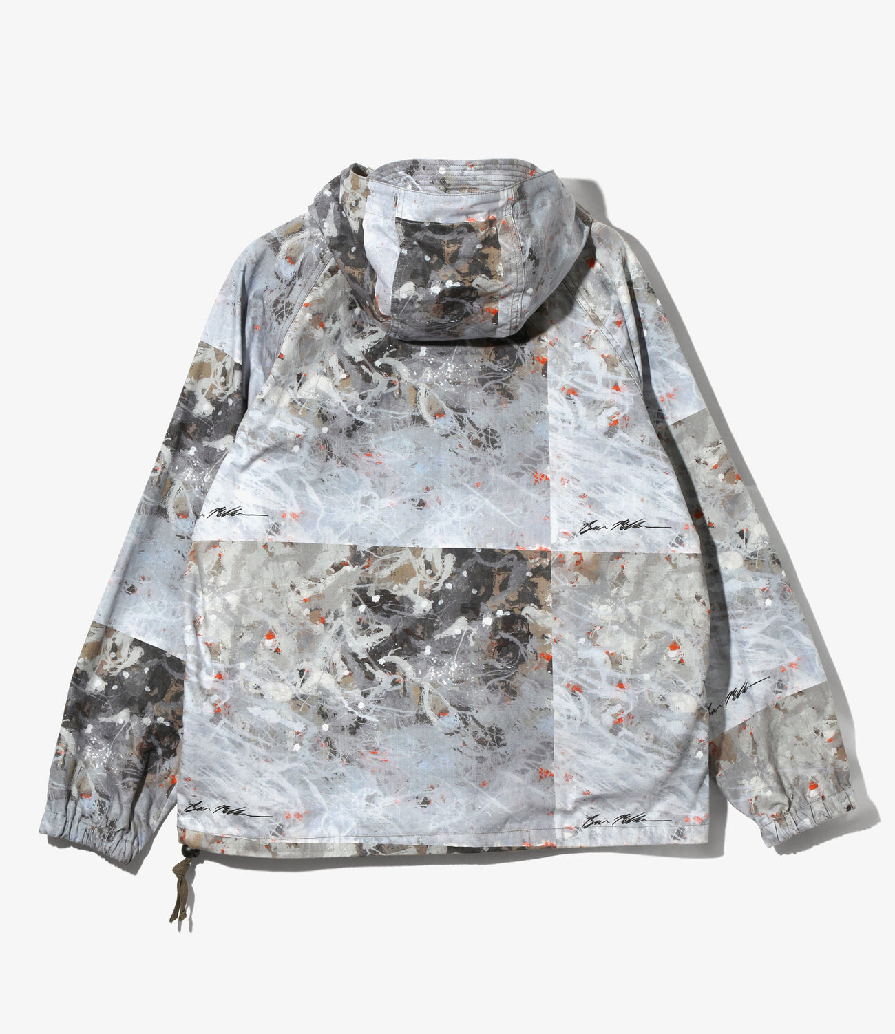 〈SOUTH2 WEST8〉x〈BEN MILLER〉Military Smoc - Printed Cotton Ripstop