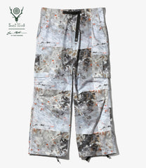 〈SOUTH2 WEST8〉x〈BEN MILLER〉Belted BDU Pant - Printed Cotton Ripstop