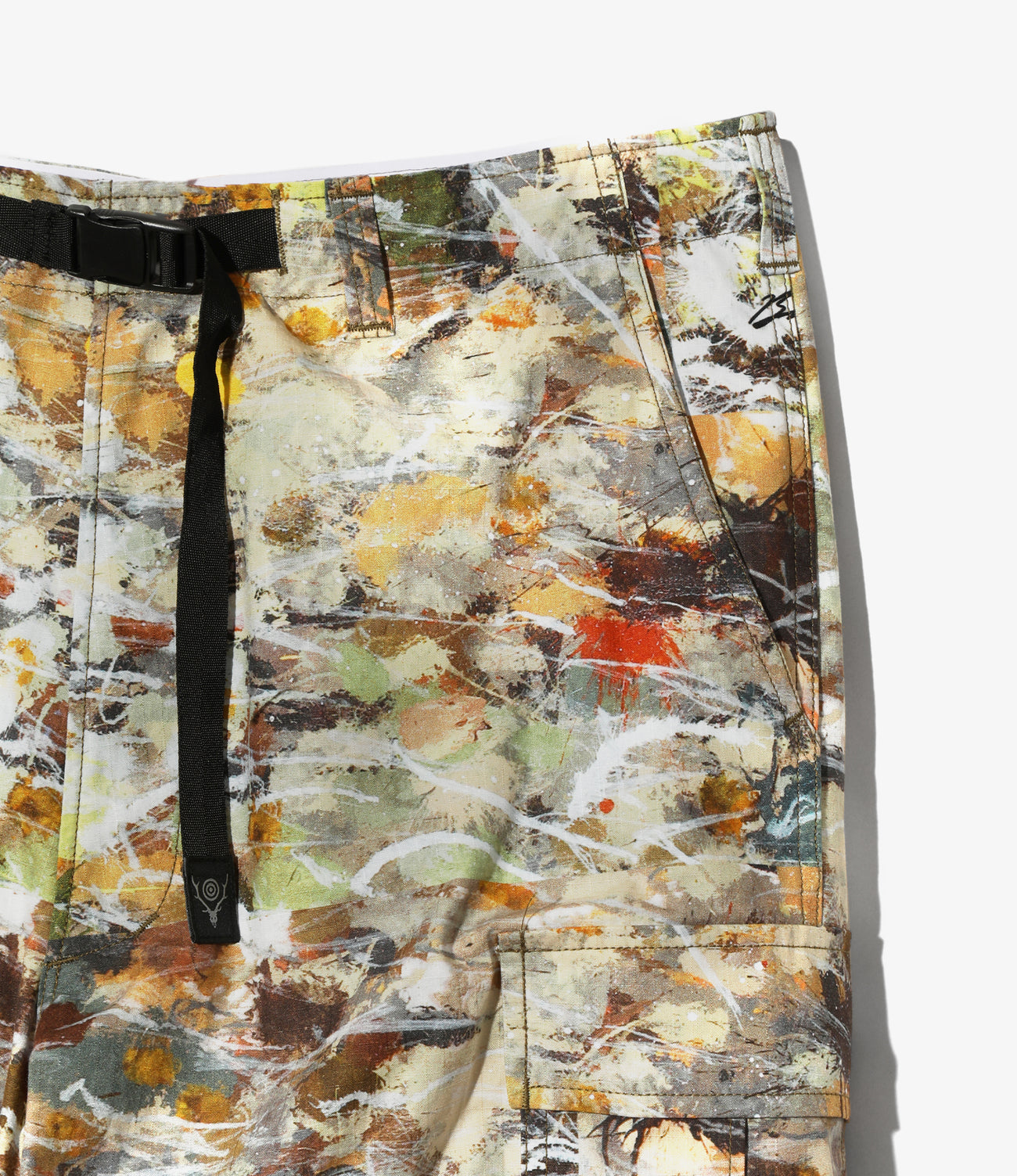 〈SOUTH2 WEST8〉x〈BEN MILLER〉Belted BDU Pant - Printed Cotton Ripstop