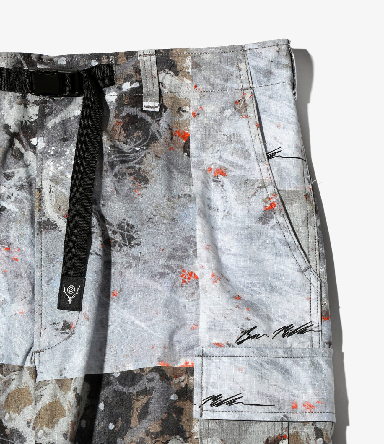 〈SOUTH2 WEST8〉x〈BEN MILLER〉Belted BDU Pant - Printed Cotton Ripstop
