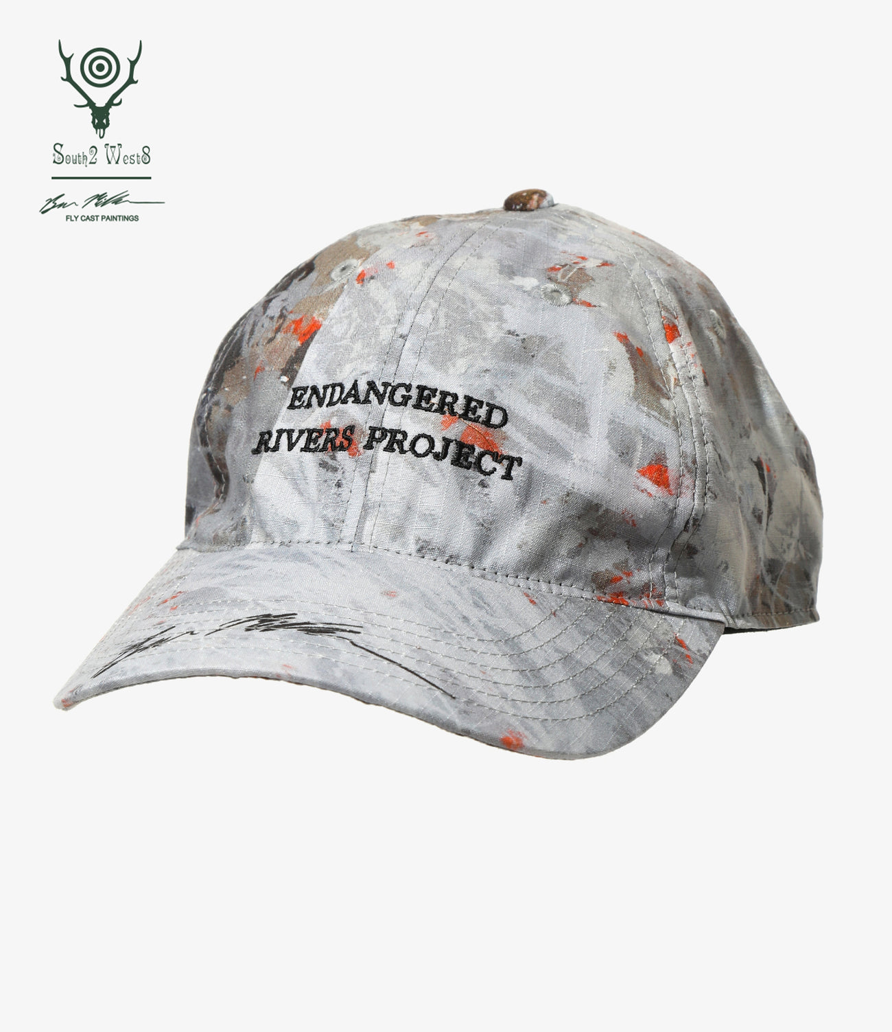 〈SOUTH2 WEST8〉x〈BEN MILLER〉6 Panel Cap - Printed Cotton Ripstop