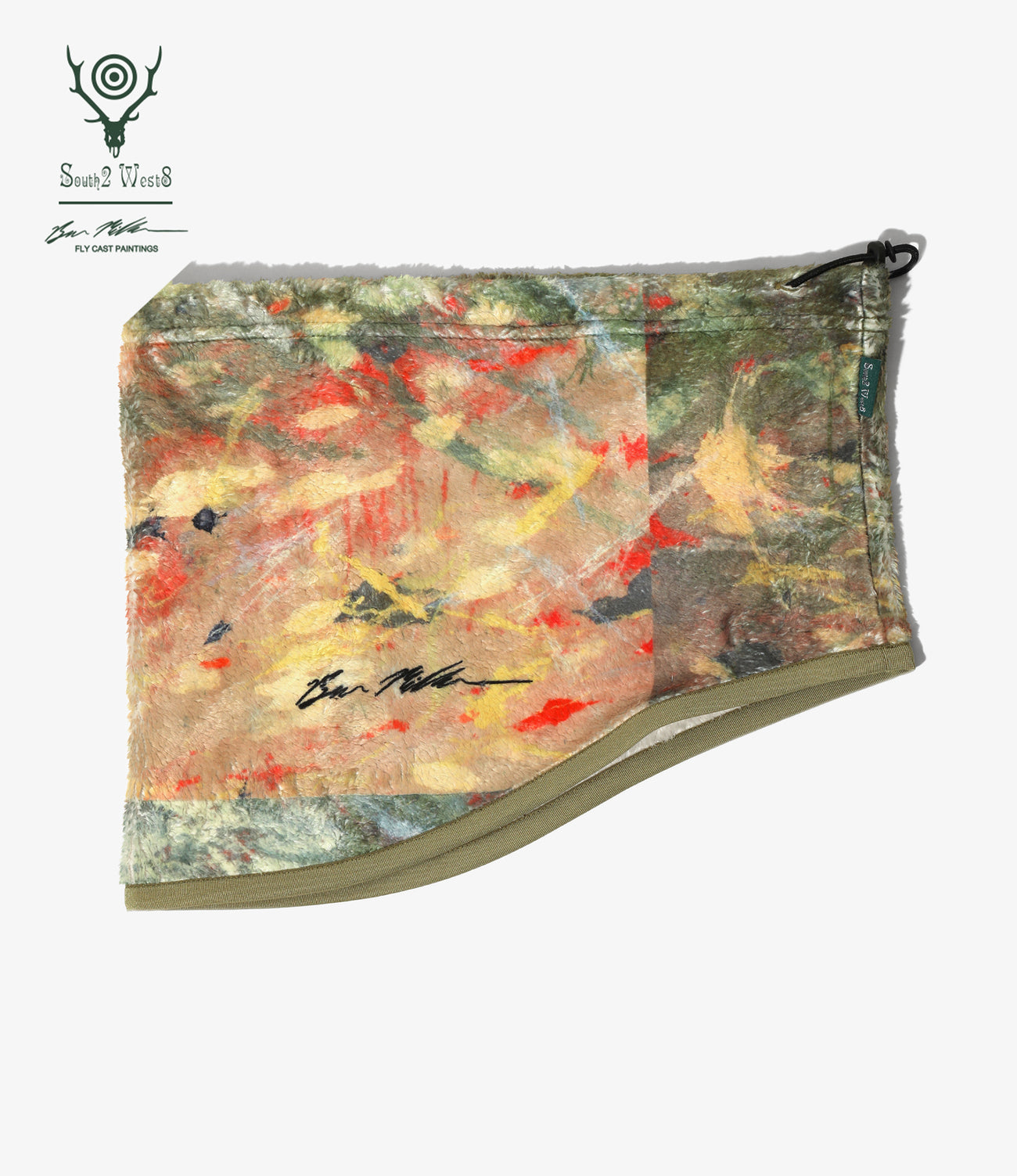 〈SOUTH2 WEST8〉x〈BEN MILLER〉Neck Warmer - Printed Fleece