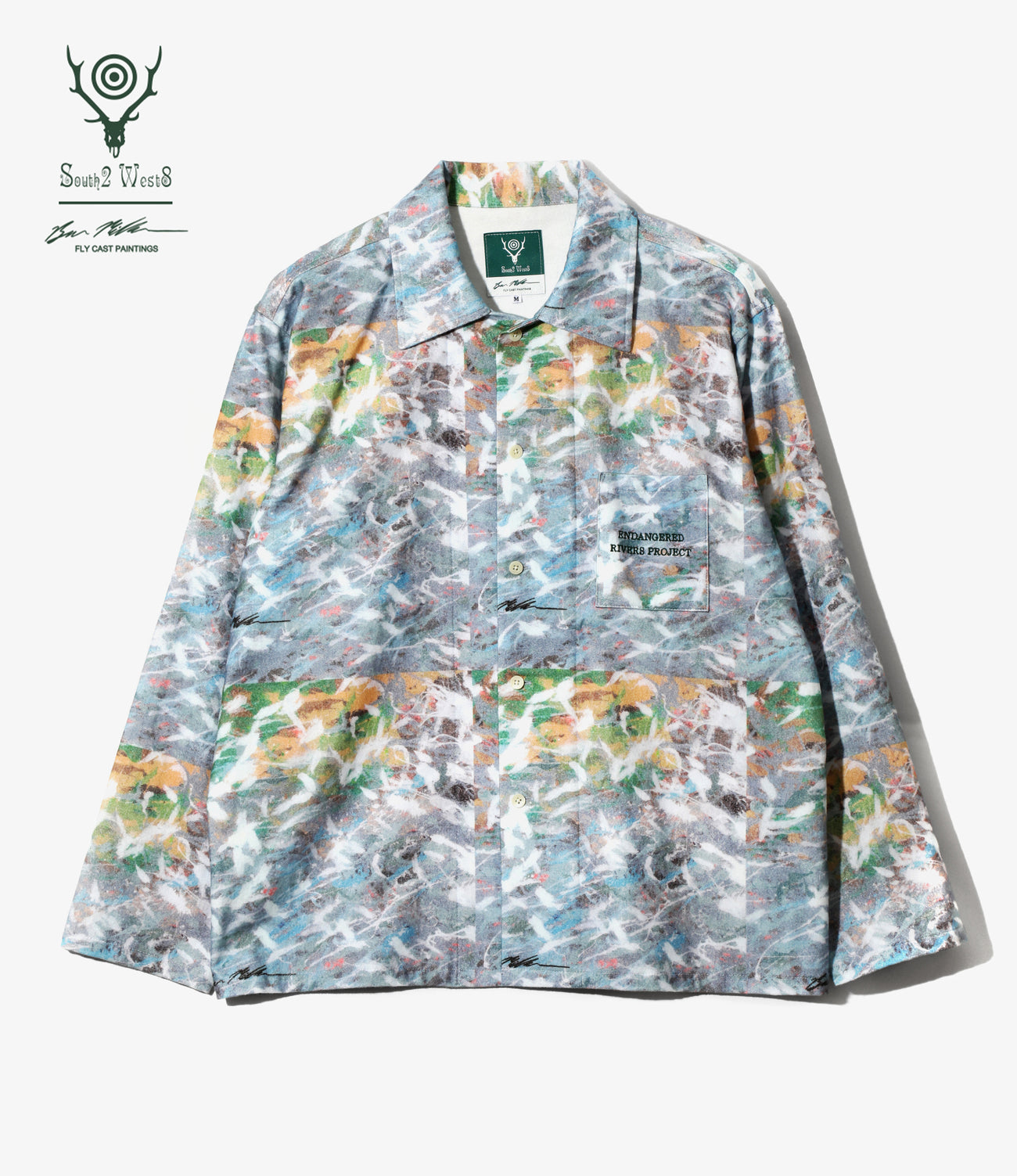 〈SOUTH2 WEST8〉x〈BEN MILLER〉Pajama Shirt - Printed Flannel