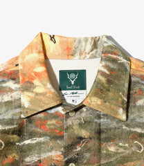 〈SOUTH2 WEST8〉x〈BEN MILLER〉Pajama Shirt - Printed Flannel