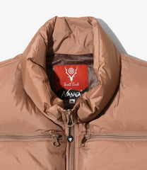 〈SOUTH2 WEST8〉x 〈NANGA〉Fishing Down Vest