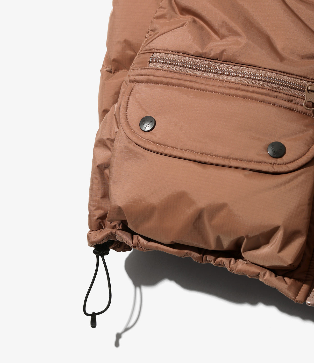 〈SOUTH2 WEST8〉x 〈NANGA〉Fishing Down Vest
