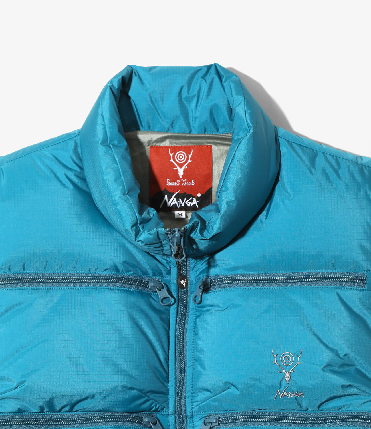 〈SOUTH2 WEST8〉x 〈NANGA〉Fishing Down Vest