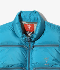 〈SOUTH2 WEST8〉x 〈NANGA〉Fishing Down Vest