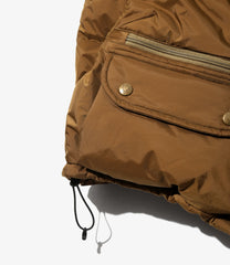 〈SOUTH2 WEST8〉x 〈NANGA〉Fishing Down Vest
